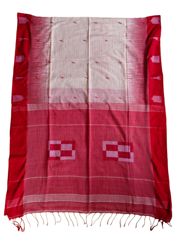 Marssrize Cotton Ekatt Print Saree – Premium Comfort & Traditional Elegance